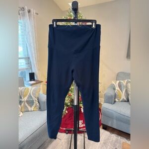 Maternity Navy Leggings